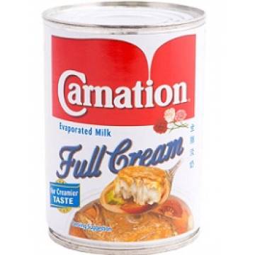 Carnation EVP Milk Full Cream  390g