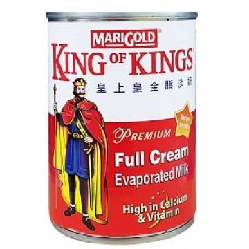 King Of King Full Cream Evap Milk  48x395g