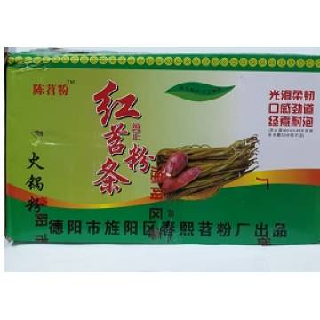 Red Sweet Potato Noodle  9kg （Wide）