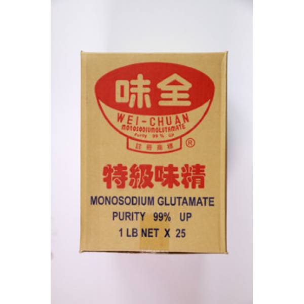 Sugar, Salt, MSG, Pepper